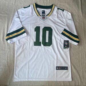 Jordan Love #10 White Green Bay Packers Stitched Jersey